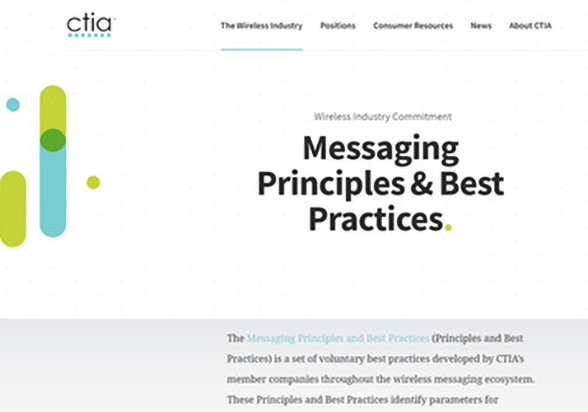 ctia messaging best practices